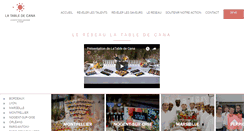 Desktop Screenshot of latabledecana.com