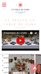 Mobile Screenshot of latabledecana.com